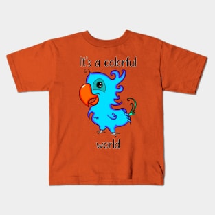 It's A Colorful World Kids T-Shirt